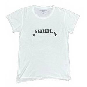 NEW UNSWEETENED women's slub cotton tee in shhh...